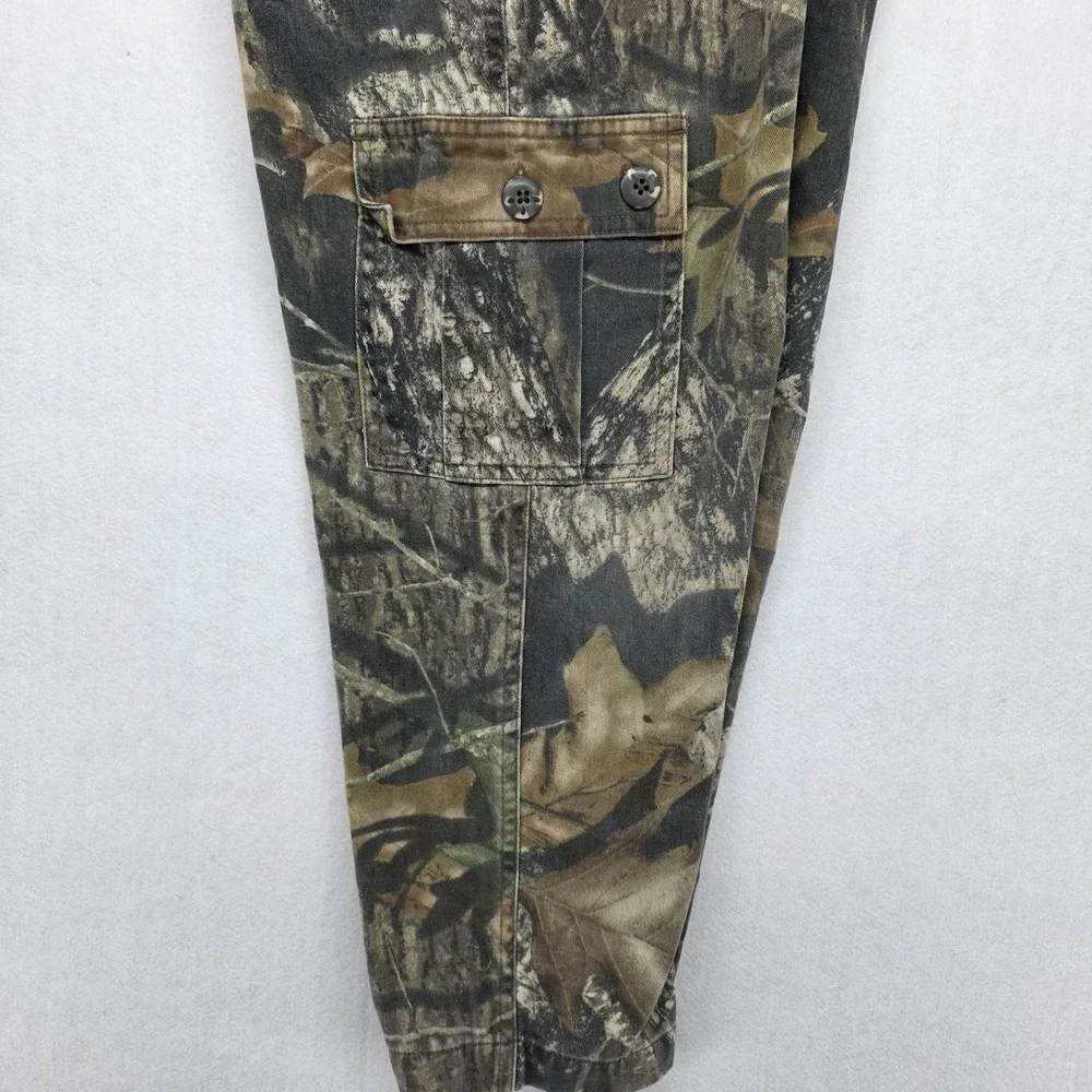 Mossy Oak Camo Cargo Pants Youth Small Explorer Hunting Camouflage 0054